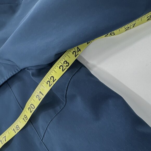 Nautica Womens Rain Jacket Large Hooded Coat Sailboats Lined Full Zip Pockets - Picture 7 of 14